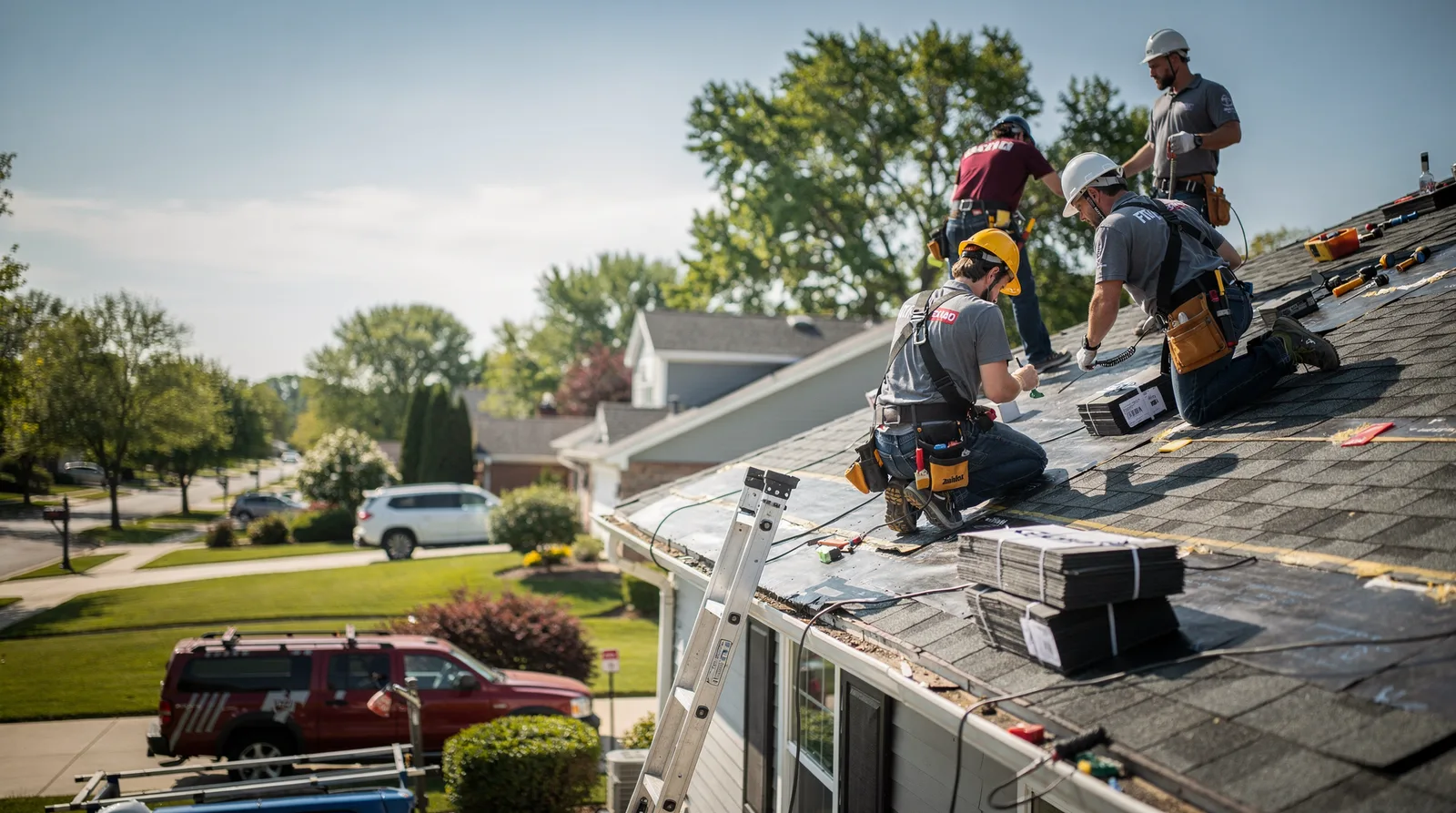 Roof Repair in Freeport, IL around you